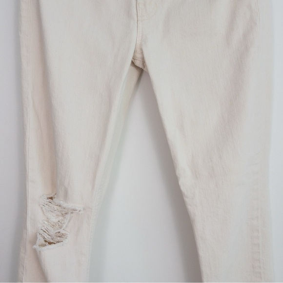 Mother Superior The Flirt Chew Jeans in White Unnatural Acts - Picture 4 of 14